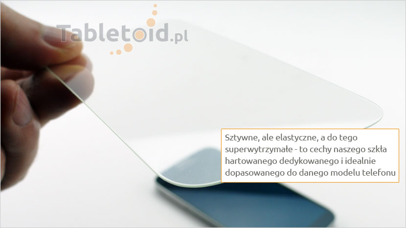 Elastyczne tempered glass do telefonu Sony Xperia T3 D5102